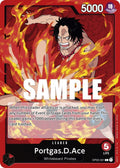 (OP03-001) Portgas.D.Ace - Leader