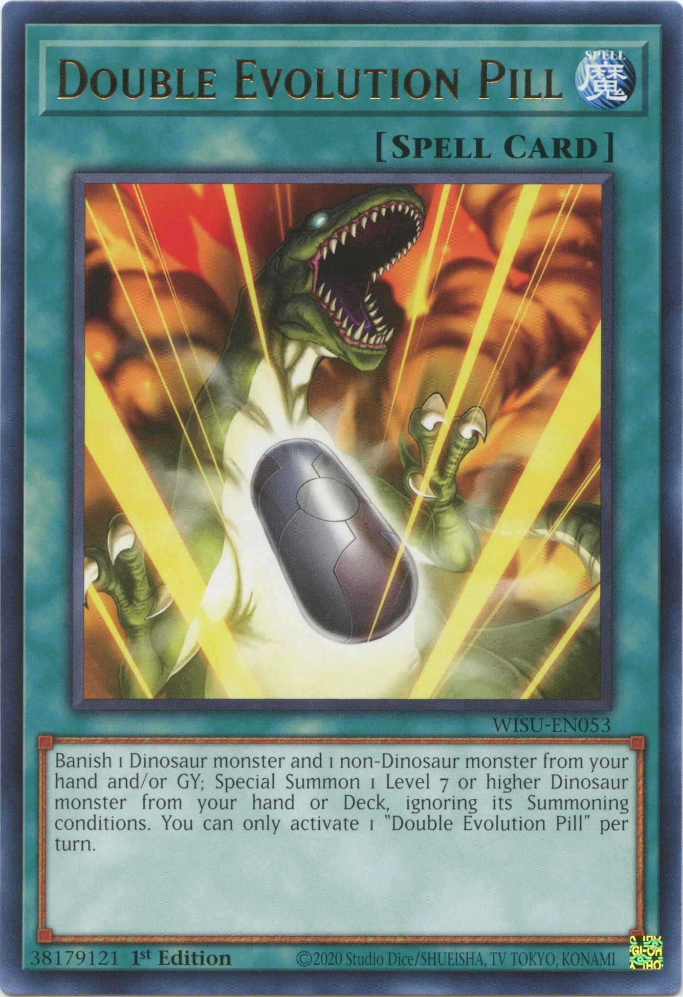 Double Evolution Pill (WISU-EN053)  Rare