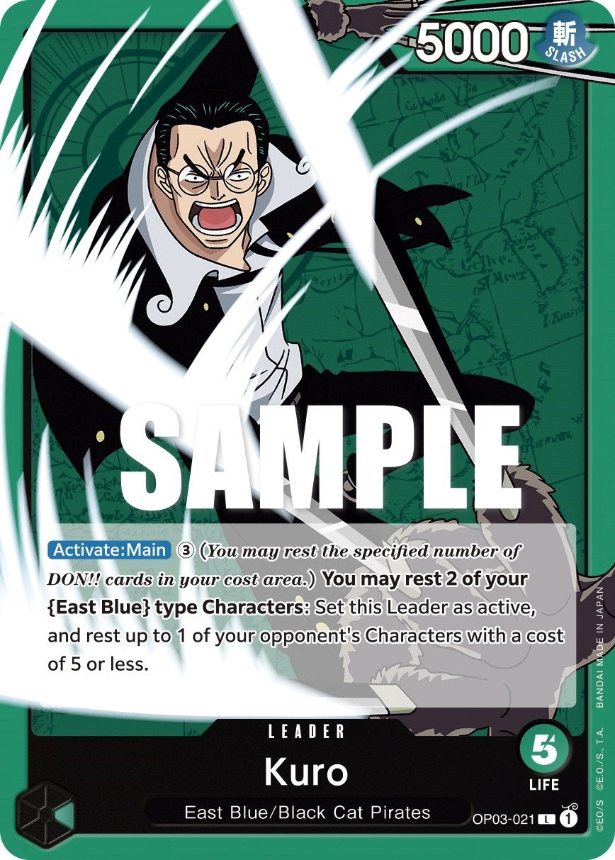 (OP03-021) Kuro - Leader