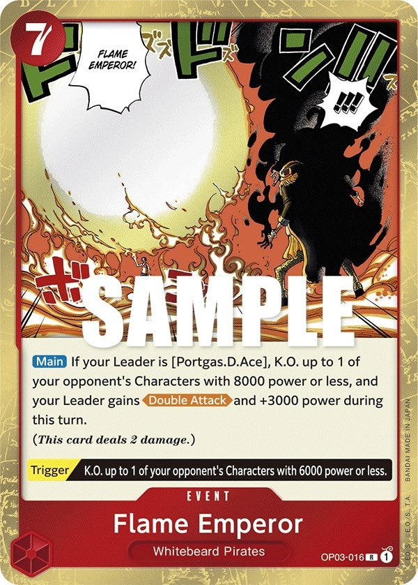 (OP03-016) Flame Emperor - Rare