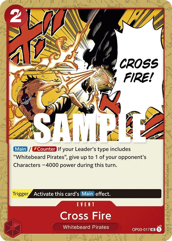 (OP03-017) Cross Fire - Uncommon