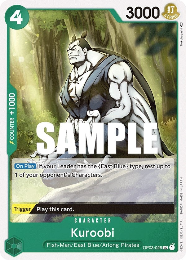 (OP03-026) Kuroobi - Uncommon
