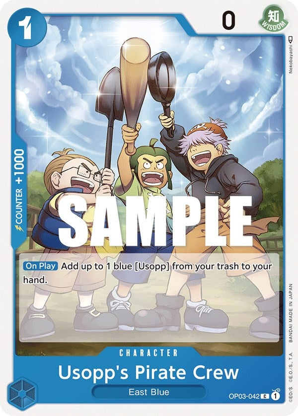 (OP03-042) Usopp's Pirate Crew - Common