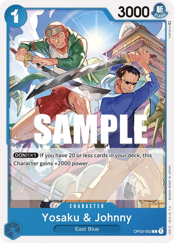 (OP03-053) Yosaku & Johnny - Common