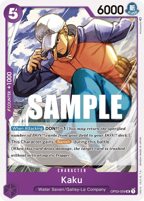 (OP03-059) Kaku - Uncommon