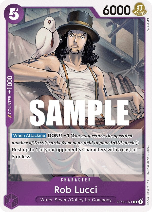 (OP03-071) Rob Lucci - Rare