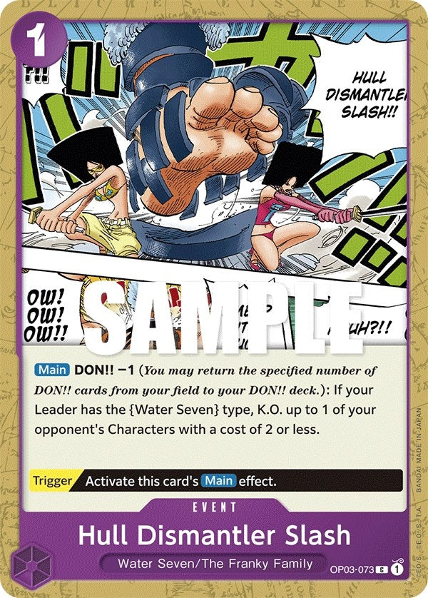 (OP03-073) Hull Dismantler Slash - Common