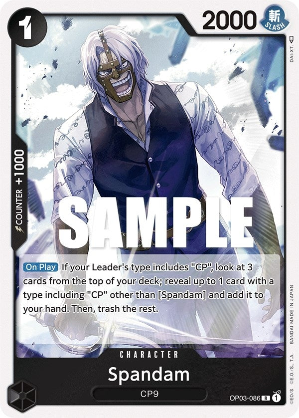 (OP03-086) Spandam - Rare
