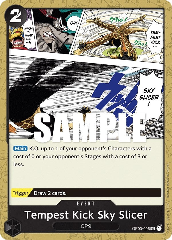 (OP03-096) Tempest Kick Sky Slicer - Uncommon
