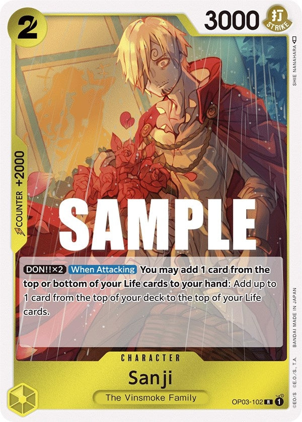 (OP03-102) Sanji - Rare