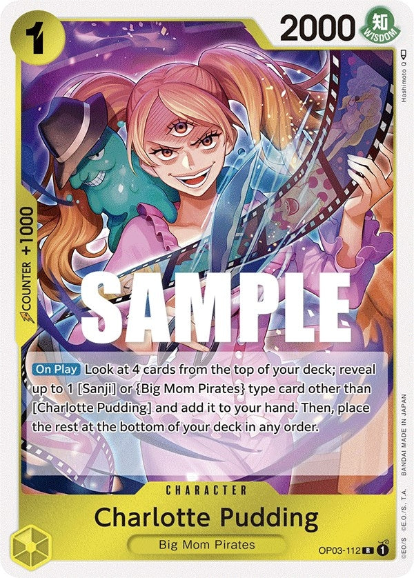 (OP03-112) Charlotte Pudding - Rare