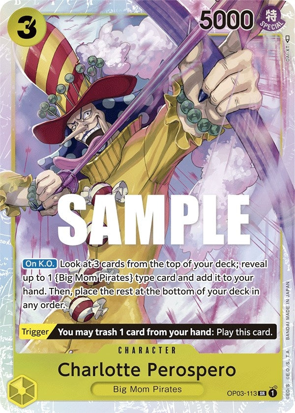 (OP03-113) Charlotte Perospero - Super Rare