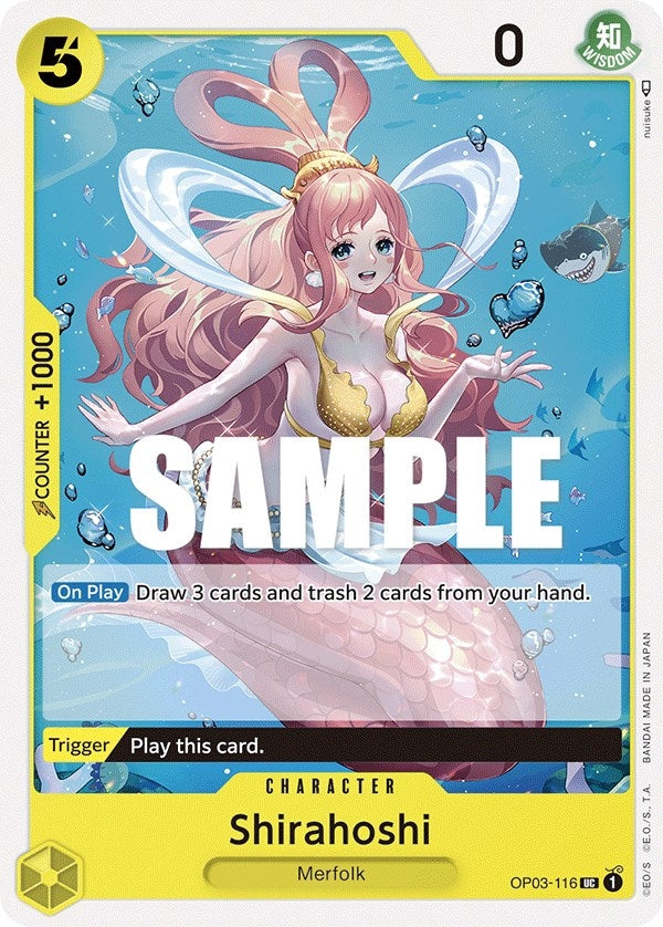 (OP03-116) Shirahoshi - Uncommon
