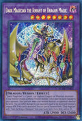 Dark Magician the Knight of Dragon Magic (BLMR-EN001)  Secret Rare