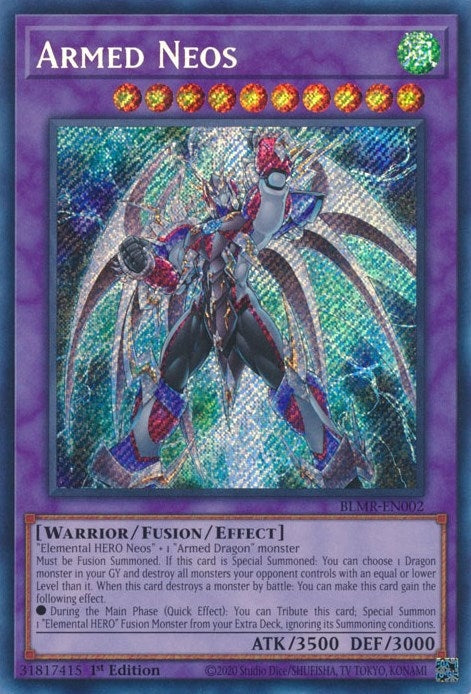 Armed Neos (BLMR-EN002)  Secret Rare