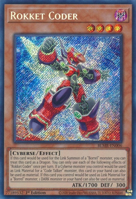 Rokket Coder (BLMR-EN006)  Secret Rare