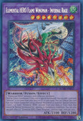 Elemental HERO Flame Wingman - Infernal Rage (BLMR-EN012)  Secret Rare