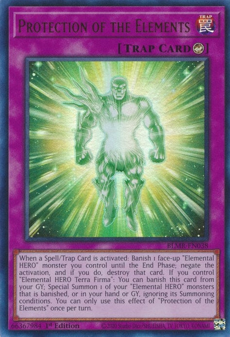 Protection of the Elements (BLMR-EN038)  Ultra Rare