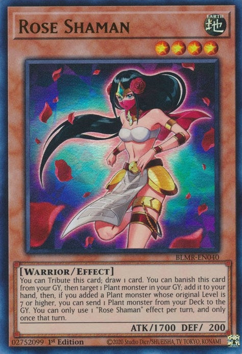 Rose Shaman (BLMR-EN040)  Ultra Rare
