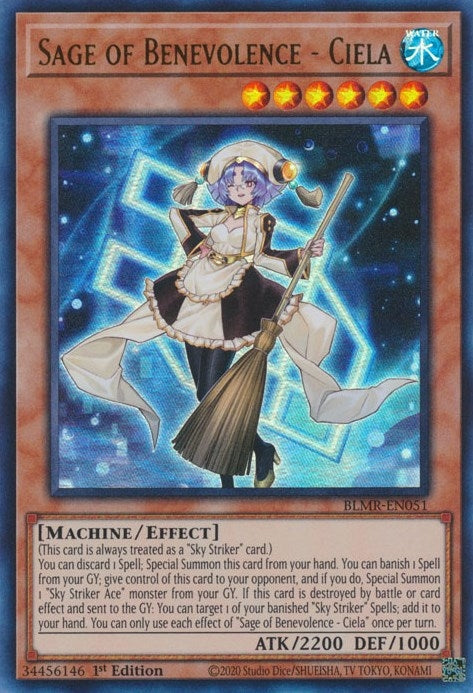 Sage of Benevolence - Ciela (BLMR-EN051)  Ultra Rare