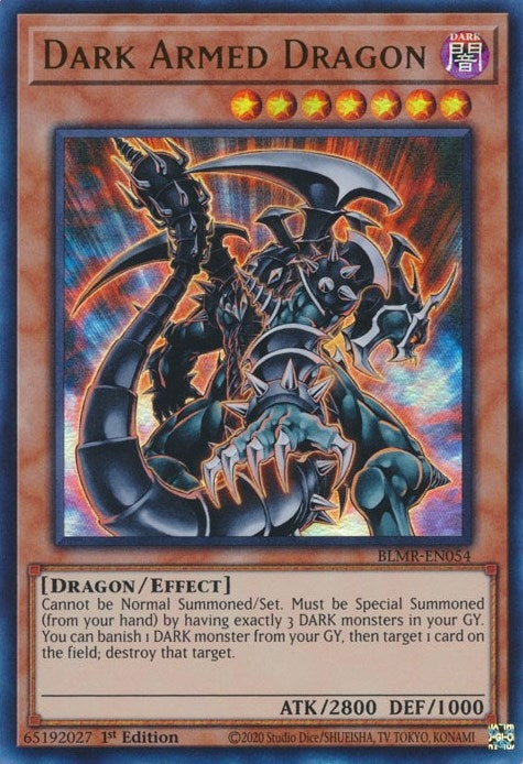 Dark Armed Dragon (BLMR-EN054)  Ultra Rare