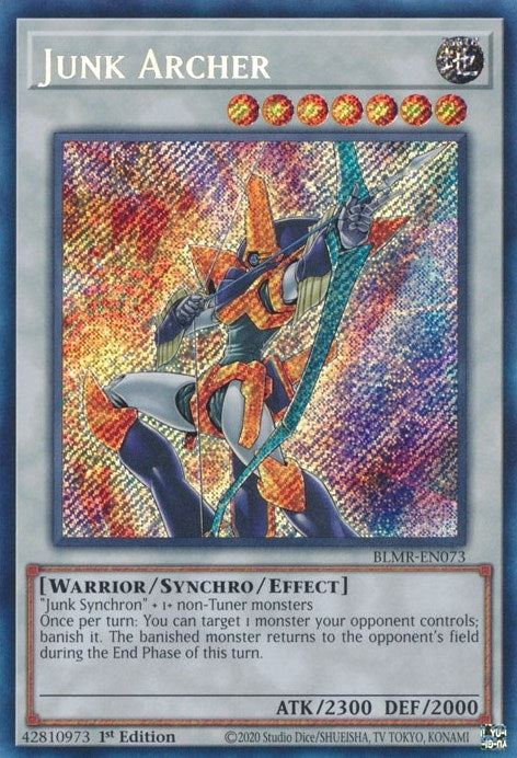 Junk Archer (BLMR-EN073)  Secret Rare