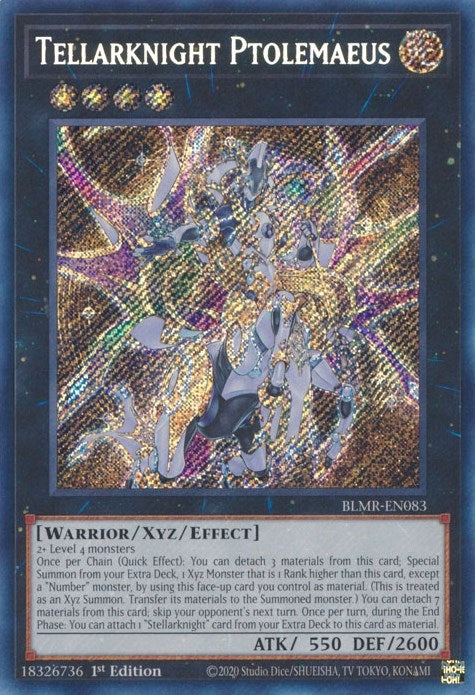 Tellarknight Ptolemaeus (BLMR-EN083)  Secret Rare