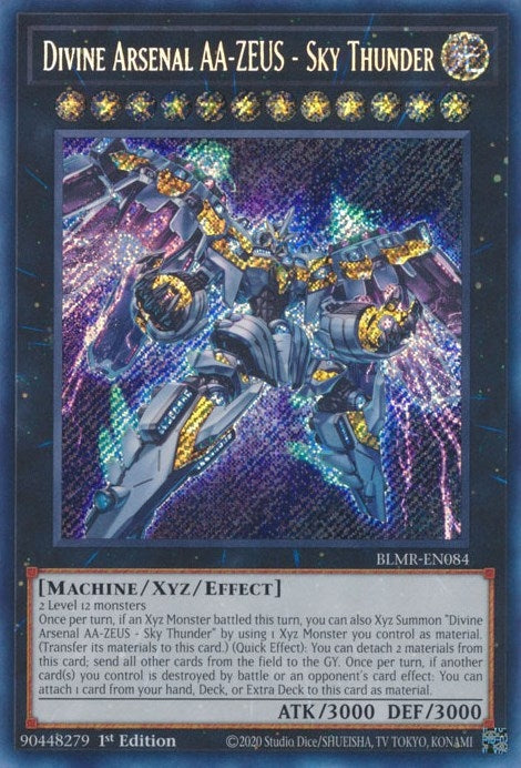 Divine Arsenal AA-ZEUS - Sky Thunder (BLMR-EN084)  Secret Rare