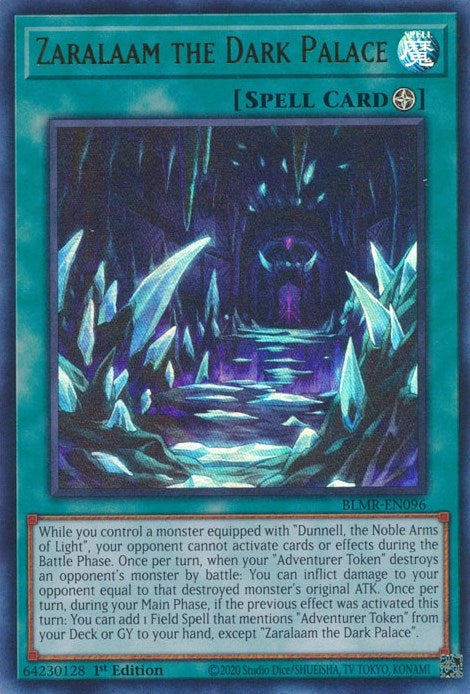 Zaralaam the Dark Palace (BLMR-EN096)  Ultra Rare