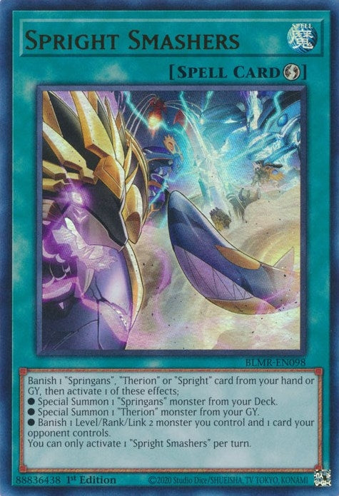 Spright Smashers (BLMR-EN098)  Ultra Rare