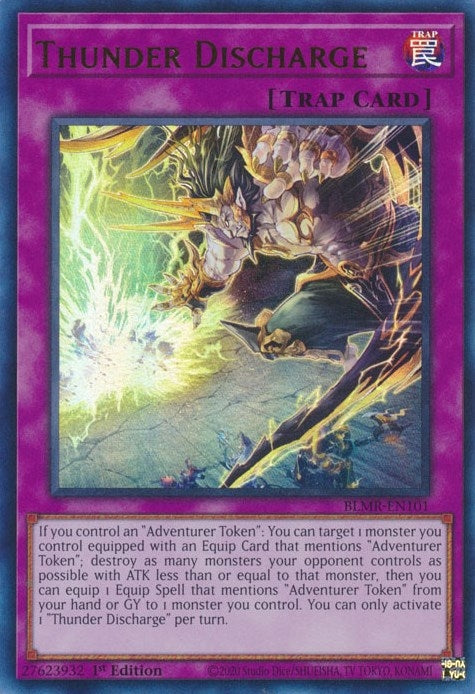 Thunder Discharge (BLMR-EN101)  Ultra Rare