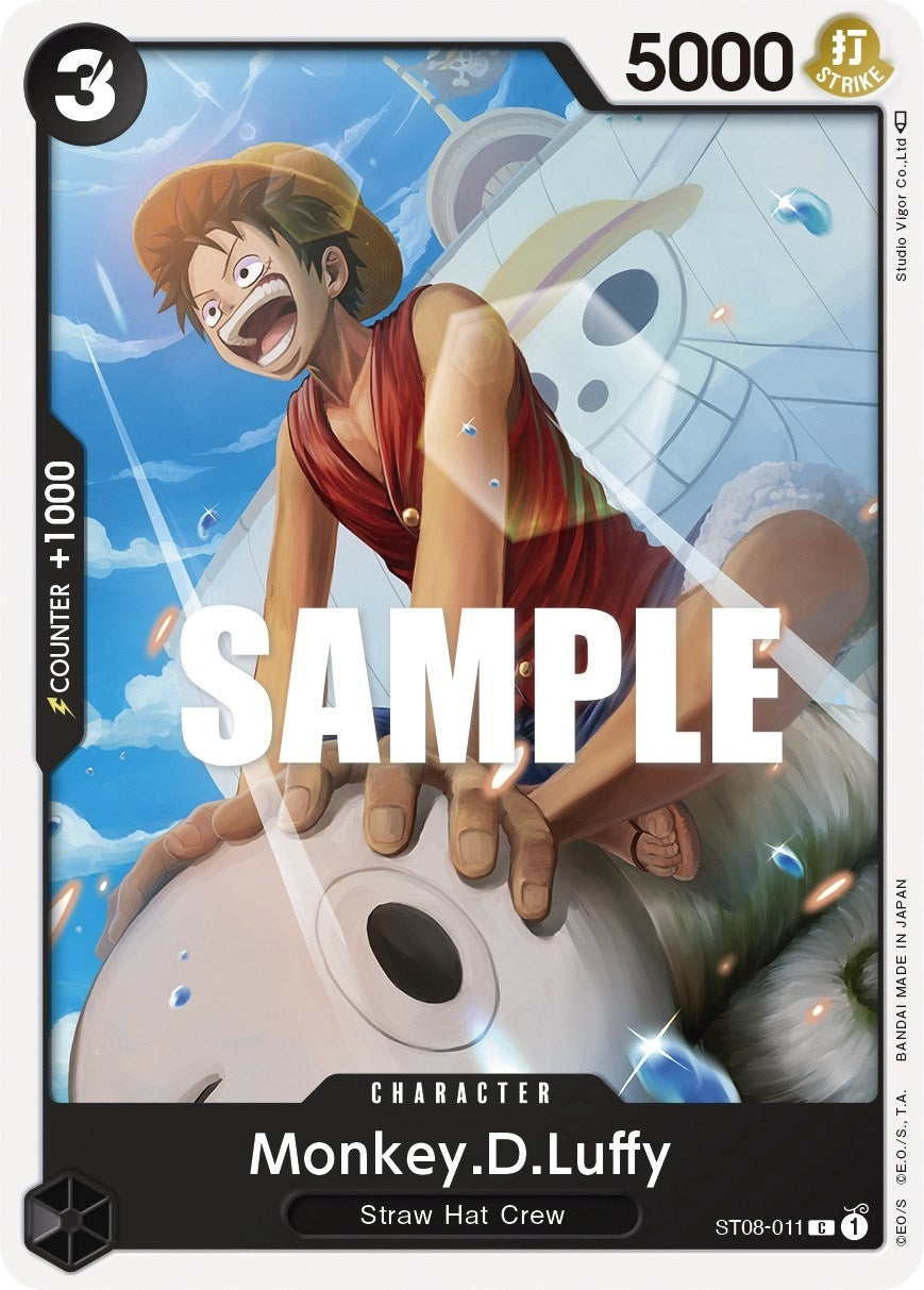 (ST08-011) Monkey.D.Luffy - Common