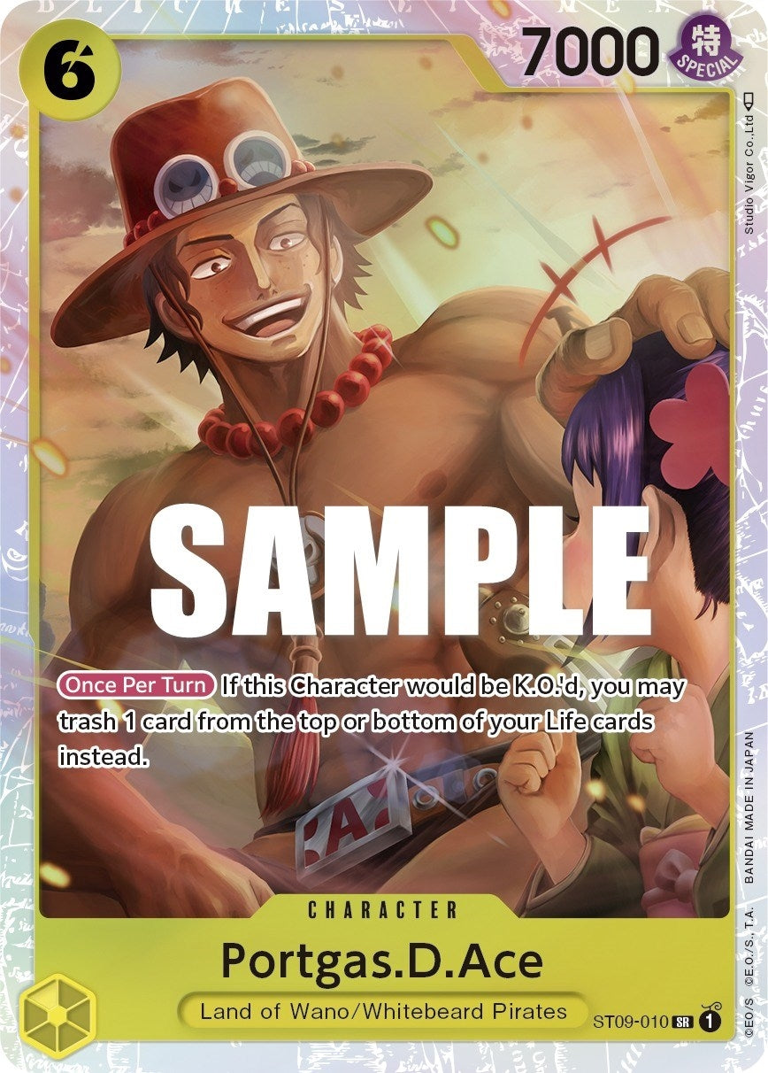 (ST09-010) Portgas.D.Ace - Super Rare