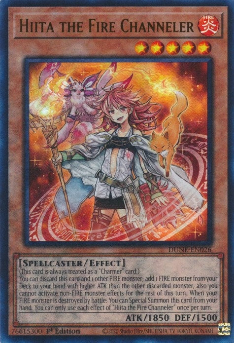Hiita the Fire Channeler (DUNE-EN026)  Ultra Rare