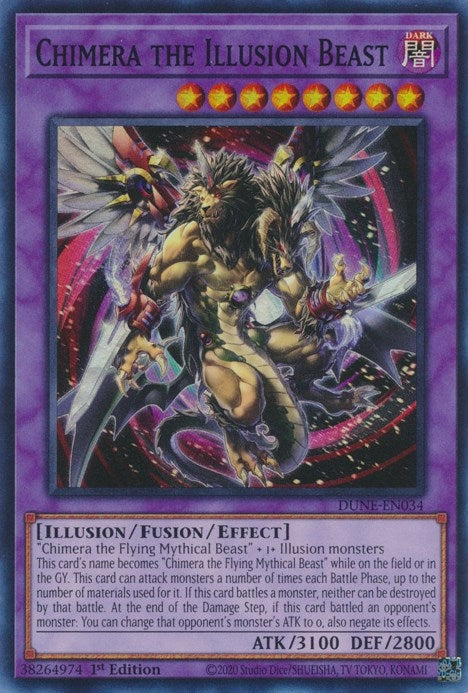 Chimera the Illusion Beast (DUNE-EN034)  Super Rare