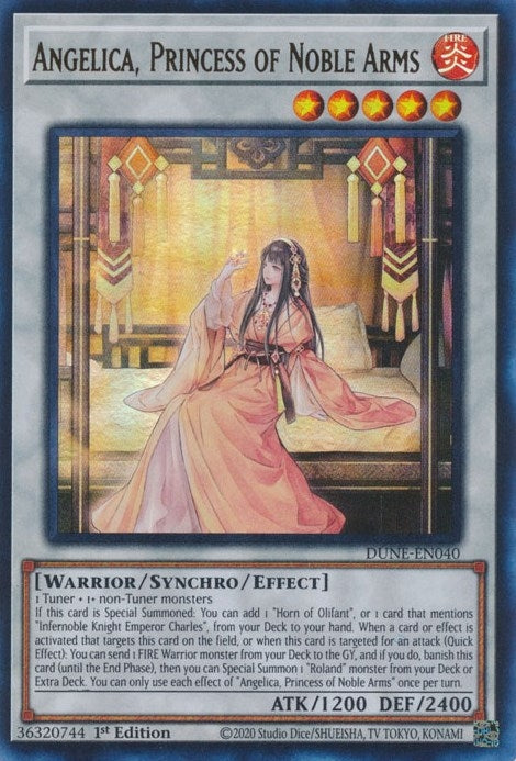 Angelica, Princess of Noble Arms (DUNE-EN040)  Ultra Rare