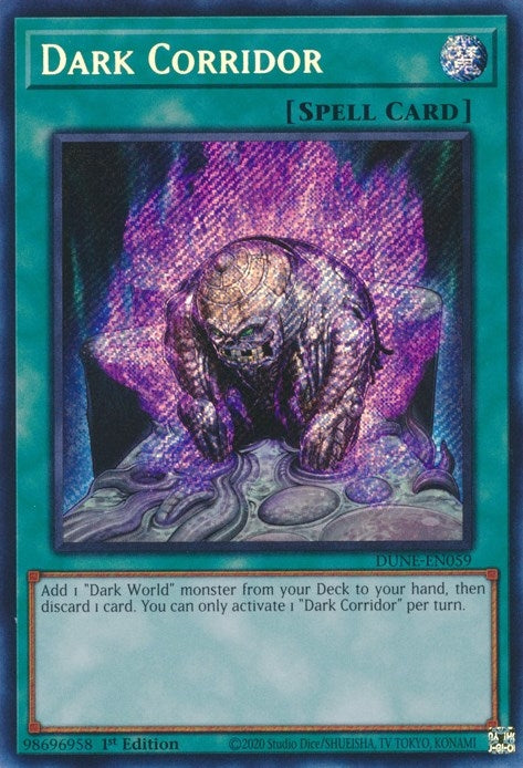 Dark Corridor (DUNE-EN059)  Secret Rare