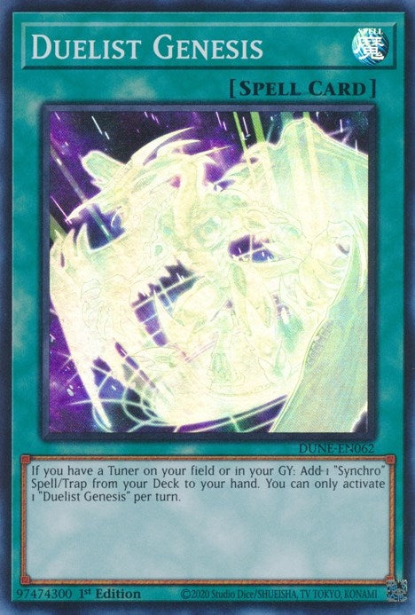 Duelist Genesis (DUNE-EN062)  Super Rare