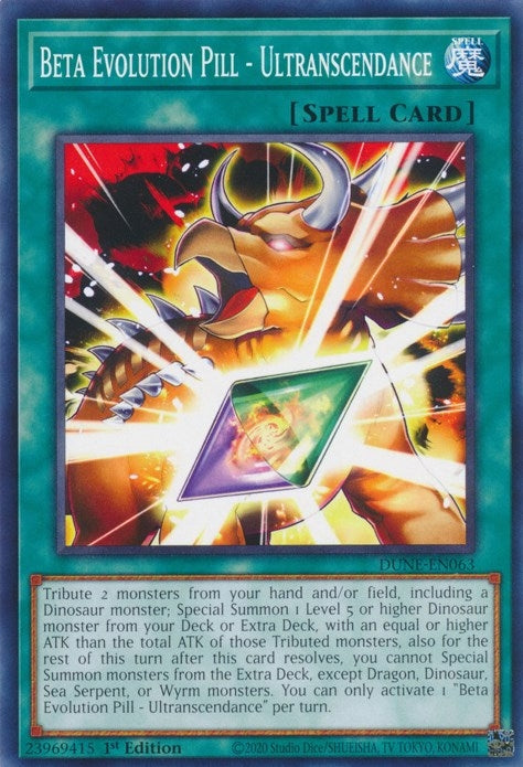Beta Evolution Pill - Ultranscendance (DUNE-EN063)  Common