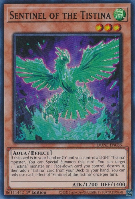 Sentinel of the Tistina (DUNE-EN086)  Super Rare
