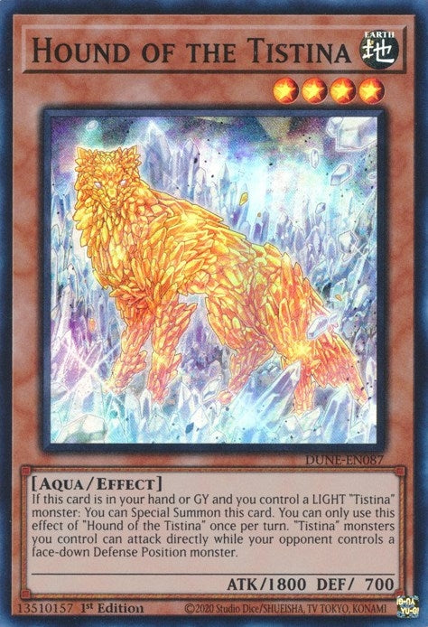 Hound of the Tistina (DUNE-EN087)  Super Rare