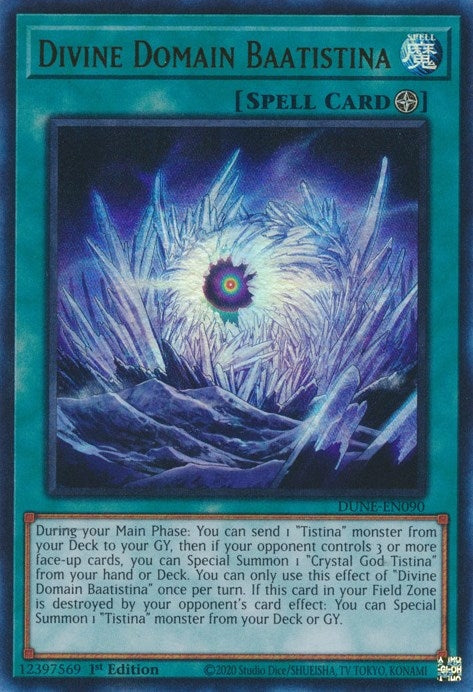 Divine Domain Baatistina (DUNE-EN090)  Ultra Rare