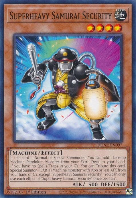 Superheavy Samurai Security (DUNE-EN097)  Common