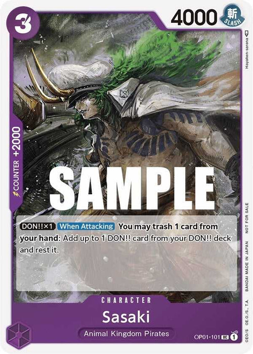 (OP01-101) Sasaki (Event Pack Vol. 2) - Uncommon