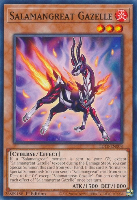 Salamangreat Gazelle (LD10-EN008)  Common