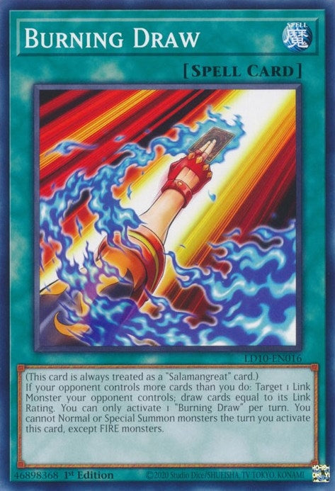 Burning Draw (LD10-EN016)  Common