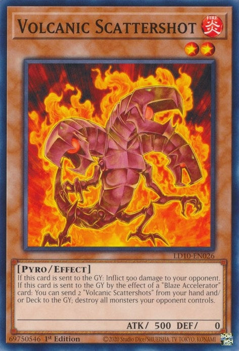 Volcanic Scattershot (LD10-EN026)  Common