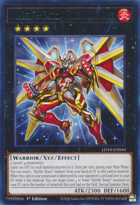 Number 79: Battlin' Boxer Nova Kaiser (LD10-EN044)  Rare
