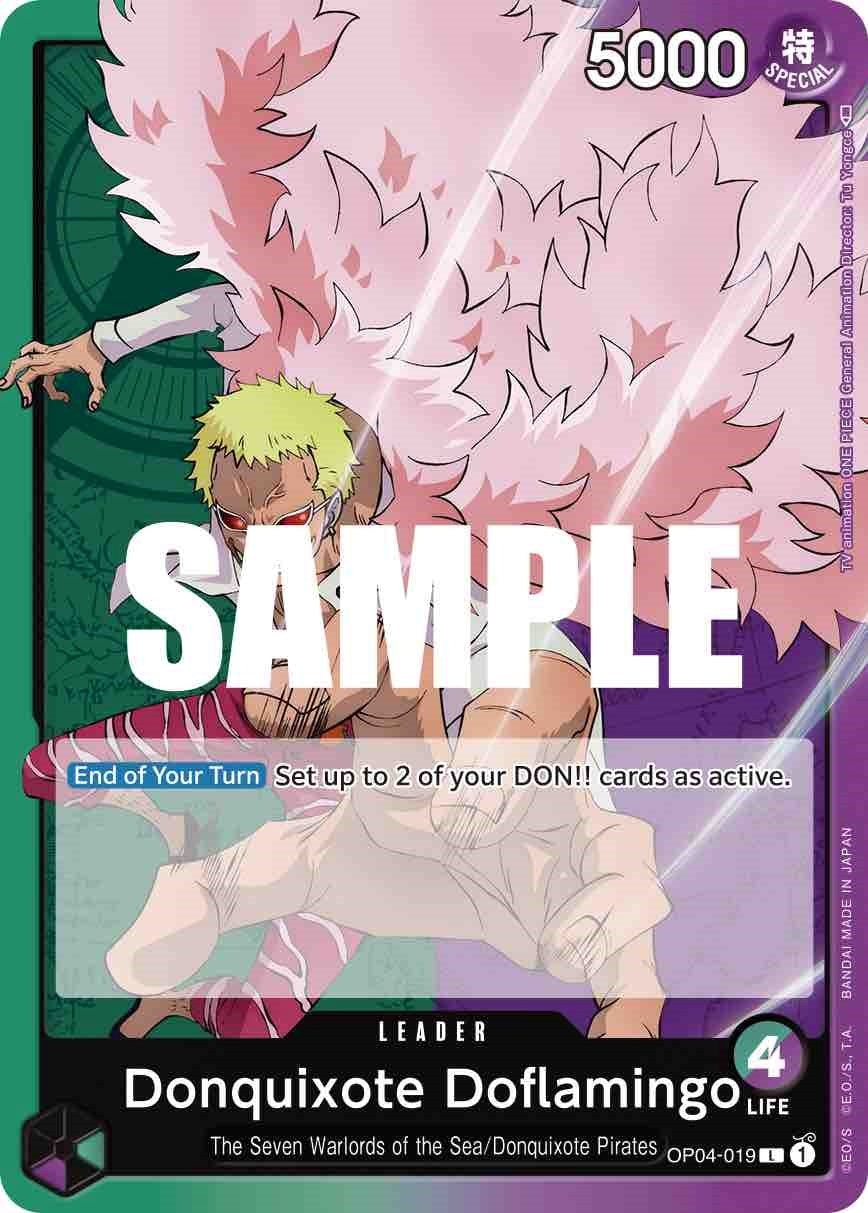 (OP04-019) Donquixote Doflamingo - Leader