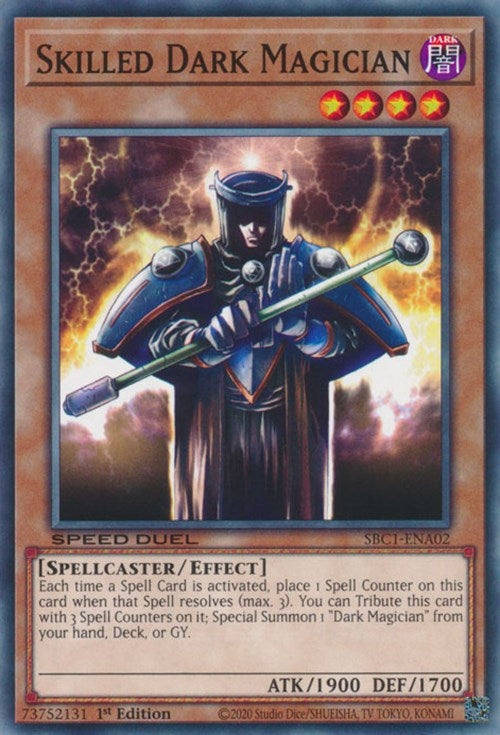 Skilled Dark Magician (SBC1-ENA02)  Common
